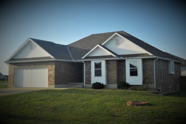 Completed shingle roof replacement by Horizon Contracting